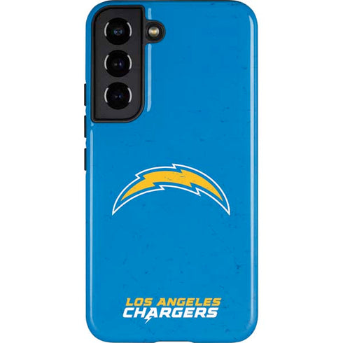 NFL Los Angeles Chargers - Alternate Distressed Galaxy S22 Pro Case