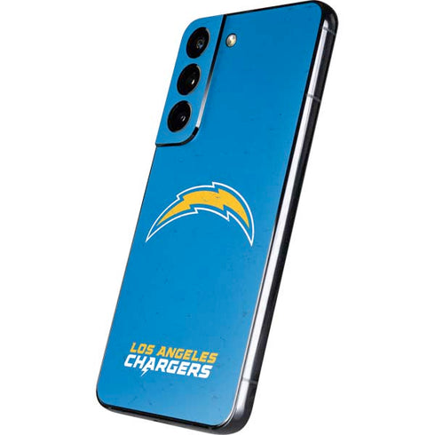 NFL Los Angeles Chargers - Alternate Distressed Galaxy S22 Skin