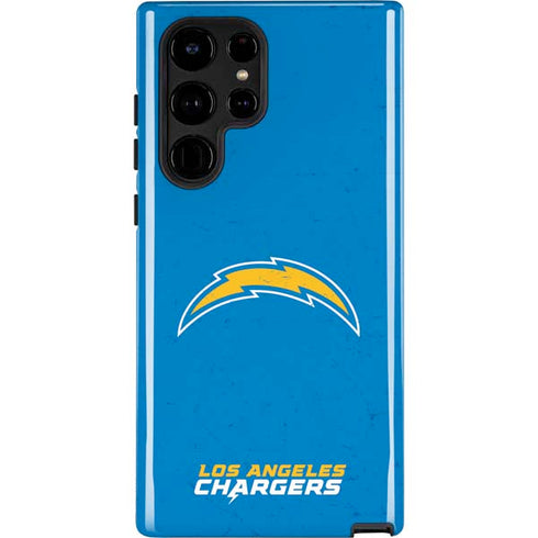 NFL Los Angeles Chargers - Alternate Distressed Galaxy S22 Ultra Pro Case
