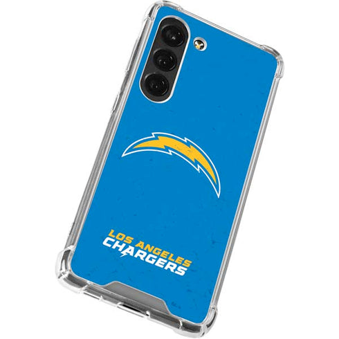 NFL Los Angeles Chargers - Alternate Distressed Galaxy S23 Clear Case
