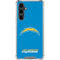 NFL Los Angeles Chargers - Alternate Distressed Galaxy S23 FE Clear Case