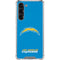 NFL Los Angeles Chargers - Alternate Distressed Galaxy S23 Plus Clear Case