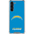NFL Los Angeles Chargers - Alternate Distressed Galaxy S23 Plus Clear Case
