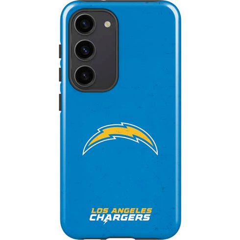 NFL Los Angeles Chargers - Alternate Distressed Galaxy S23 Pro Case