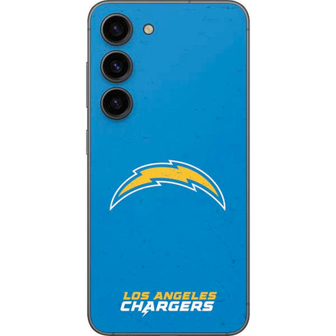 NFL Los Angeles Chargers - Alternate Distressed Galaxy S23 Skin