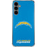 NFL Los Angeles Chargers - Alternate Distressed Galaxy S24 Plus Clear Case