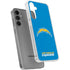 NFL Los Angeles Chargers - Alternate Distressed Galaxy S24 Plus Clear Case