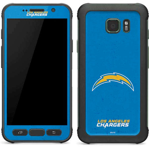 NFL Los Angeles Chargers - Alternate Distressed Galaxy S7 Active Skin