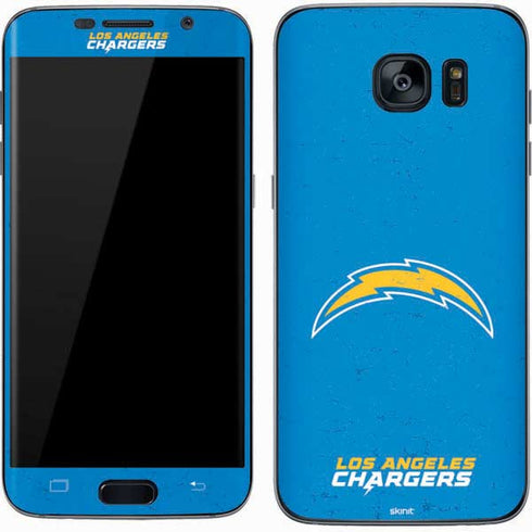 NFL Los Angeles Chargers - Alternate Distressed Galaxy S7 Skin