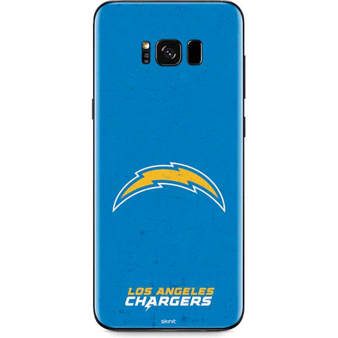 NFL Los Angeles Chargers - Alternate Distressed Galaxy S8 Skin