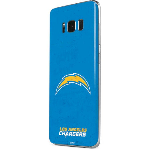 NFL Los Angeles Chargers - Alternate Distressed Galaxy S8 Skin