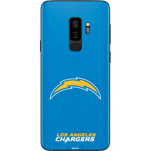 NFL Los Angeles Chargers - Alternate Distressed Galaxy S9 Plus Skin