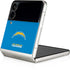 NFL Los Angeles Chargers - Alternate Distressed Galaxy Z Flip4 5G Skin