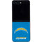 NFL Los Angeles Chargers - Alternate Distressed Galaxy Z Flip5 5G Skin