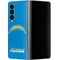 NFL Los Angeles Chargers - Alternate Distressed Galaxy Z Fold4 5G Skin