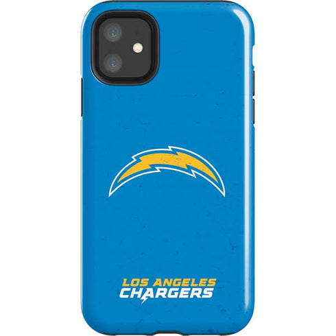 NFL Los Angeles Chargers - Alternate Distressed iPhone 11 Impact Case