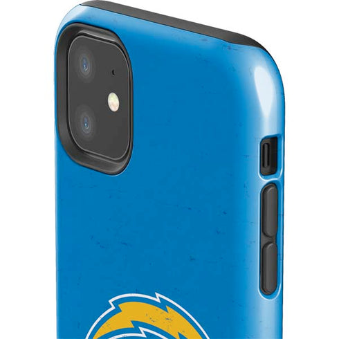 NFL Los Angeles Chargers - Alternate Distressed iPhone 11 Impact Case