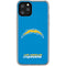 NFL Los Angeles Chargers - Alternate Distressed iPhone 11 Pro Clear Case