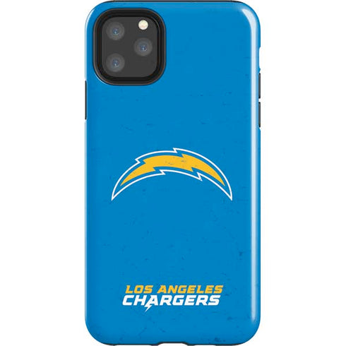 NFL Los Angeles Chargers - Alternate Distressed iPhone 11 Pro Max Impact Case
