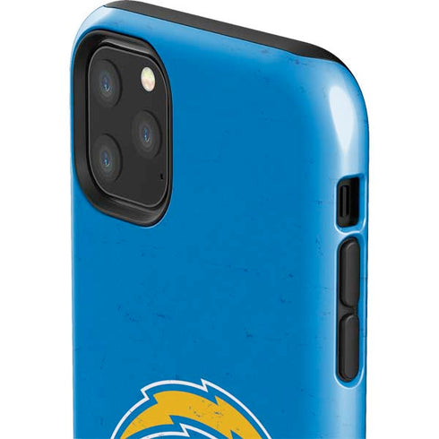 NFL Los Angeles Chargers - Alternate Distressed iPhone 11 Pro Max Impact Case