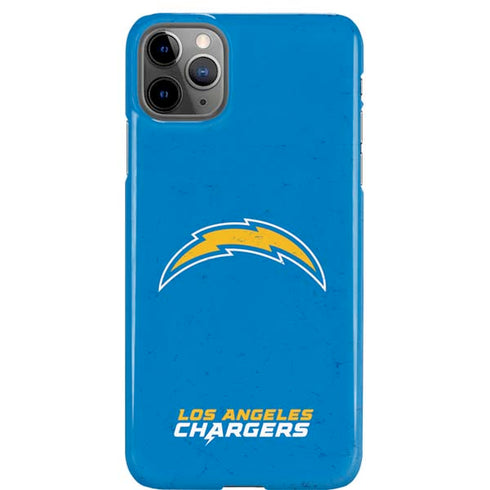 NFL Los Angeles Chargers - Alternate Distressed iPhone 11 Pro Max Lite Case