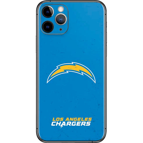 NFL Los Angeles Chargers - Alternate Distressed iPhone 11 Pro Skin