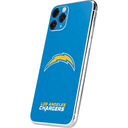 NFL Los Angeles Chargers - Alternate Distressed iPhone 11 Pro Skin