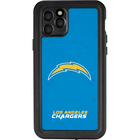 NFL Los Angeles Chargers - Alternate Distressed iPhone 11 Pro Waterproof Case