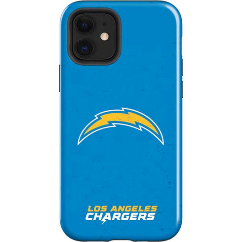 NFL Los Angeles Chargers - Alternate Distressed iPhone 12 Impact Case