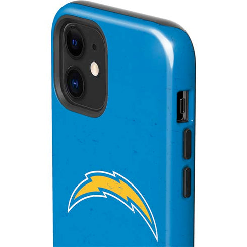 NFL Los Angeles Chargers - Alternate Distressed iPhone 12 Impact Case