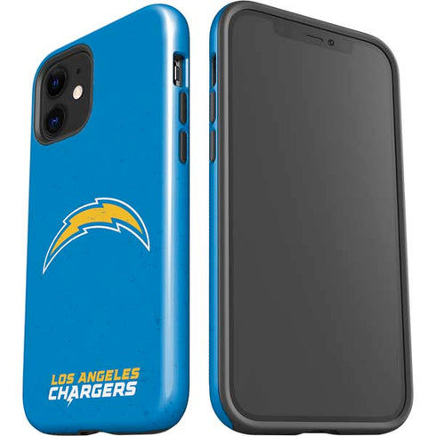 NFL Los Angeles Chargers - Alternate Distressed iPhone 12 Impact Case