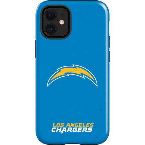 NFL Los Angeles Chargers - Alternate Distressed iPhone 12 Mini Impact Case