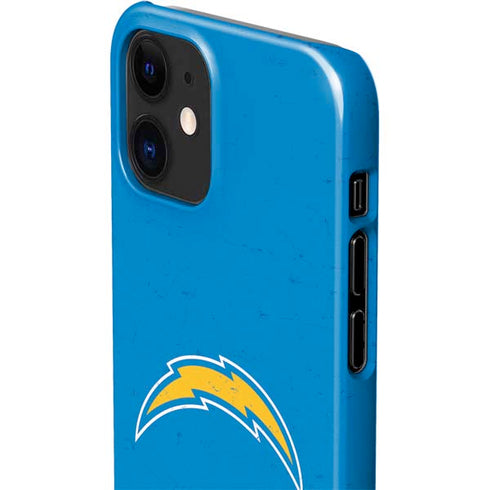NFL Los Angeles Chargers - Alternate Distressed iPhone 12 Mini Lite Case