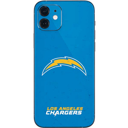 NFL Los Angeles Chargers - Alternate Distressed iPhone 12 Mini Skin
