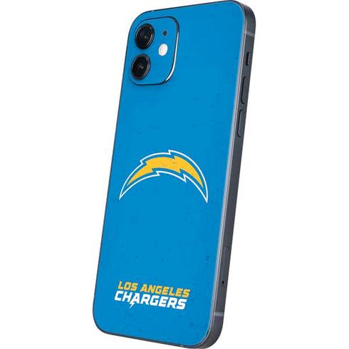 NFL Los Angeles Chargers - Alternate Distressed iPhone 12 Mini Skin