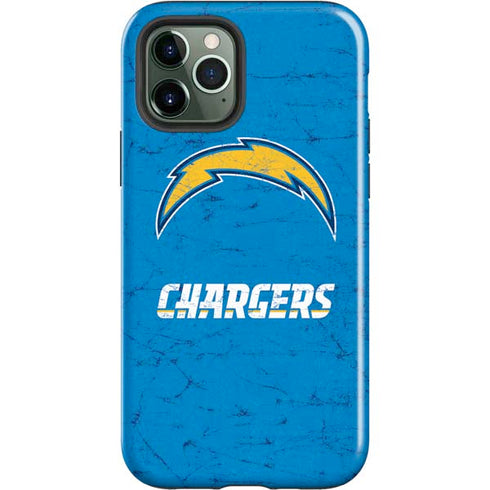 NFL Los Angeles Chargers - Alternate Distressed iPhone 12 Pro Max Impact Case