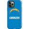 NFL Los Angeles Chargers - Alternate Distressed iPhone 12 Pro Max Impact Case