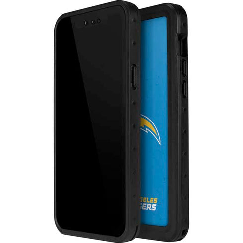 NFL Los Angeles Chargers - Alternate Distressed iPhone 12 Pro Waterproof Case