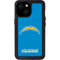 NFL Los Angeles Chargers - Alternate Distressed iPhone 13 Mini Waterproof Case