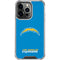 NFL Los Angeles Chargers - Alternate Distressed iPhone 13 Pro Clear Case