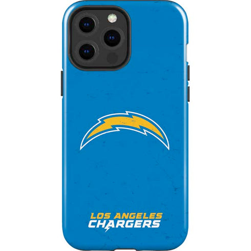 NFL Los Angeles Chargers - Alternate Distressed iPhone 13 Pro Max Impact Case