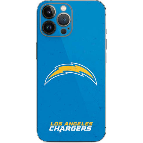 NFL Los Angeles Chargers - Alternate Distressed iPhone 13 Pro Max Skin