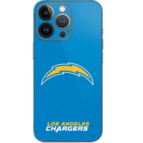 NFL Los Angeles Chargers - Alternate Distressed iPhone 13 Pro Skin