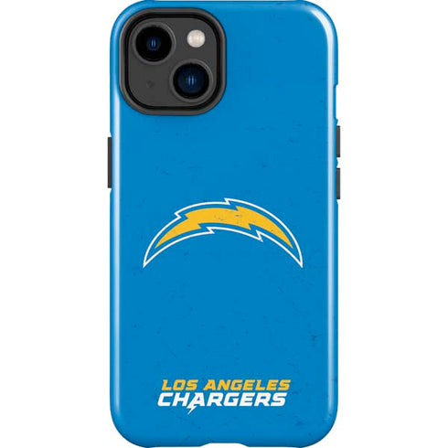NFL Los Angeles Chargers - Alternate Distressed iPhone 14 Plus Impact Case