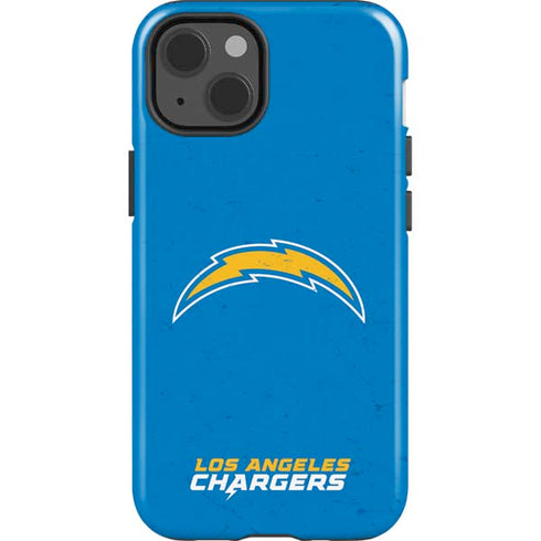 NFL Los Angeles Chargers - Alternate Distressed iPhone 15 Impact Case