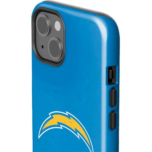 NFL Los Angeles Chargers - Alternate Distressed iPhone 14 Impact Case