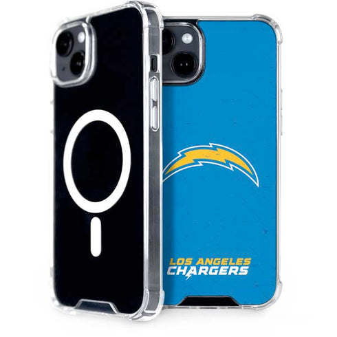 NFL Los Angeles Chargers - Alternate Distressed iPhone 15 Plus MagSafe Case