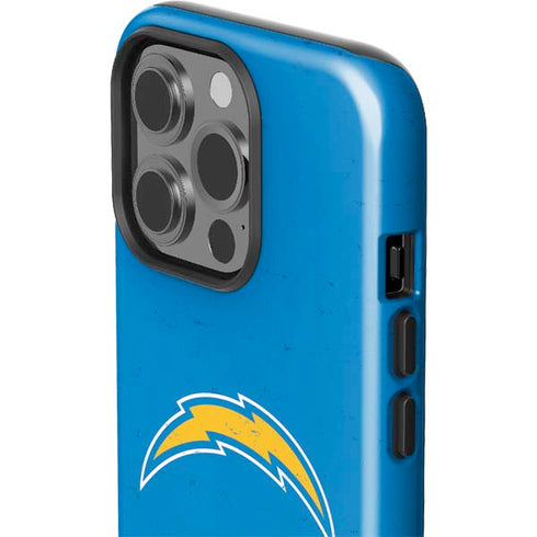 NFL Los Angeles Chargers - Alternate Distressed iPhone 15 Pro Impact Case