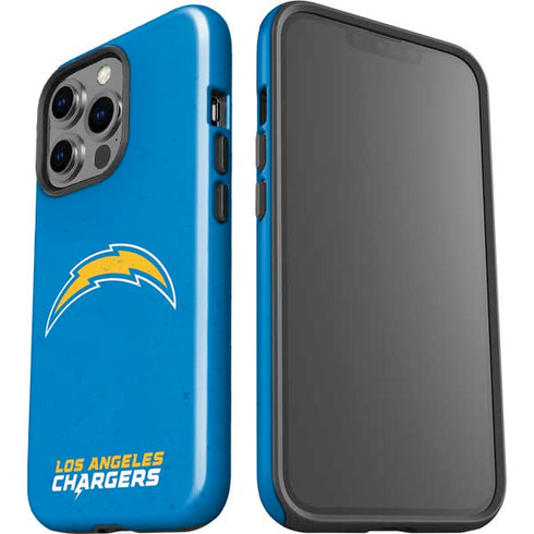 NFL Los Angeles Chargers - Alternate Distressed iPhone 15 Pro Impact Case