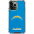 NFL Los Angeles Chargers - Alternate Distressed iPhone 14 Pro Max Clear Case